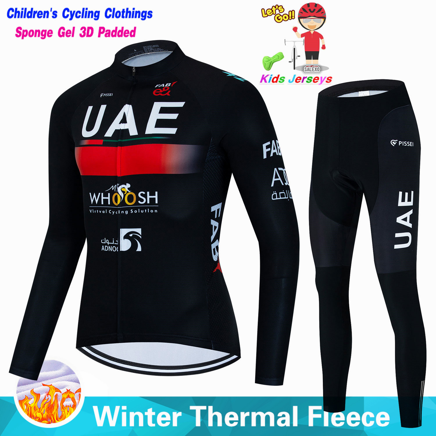 Cycling Gear Jersey - Uae, conjuntos de Jersey de ciclismo