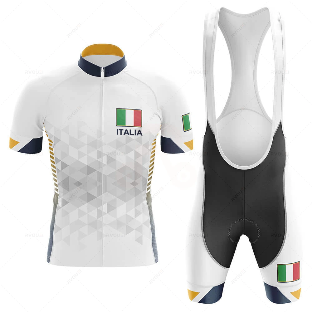 Cycling Bib Shorts - Nueva Italia, Ropa de Ciclismo de